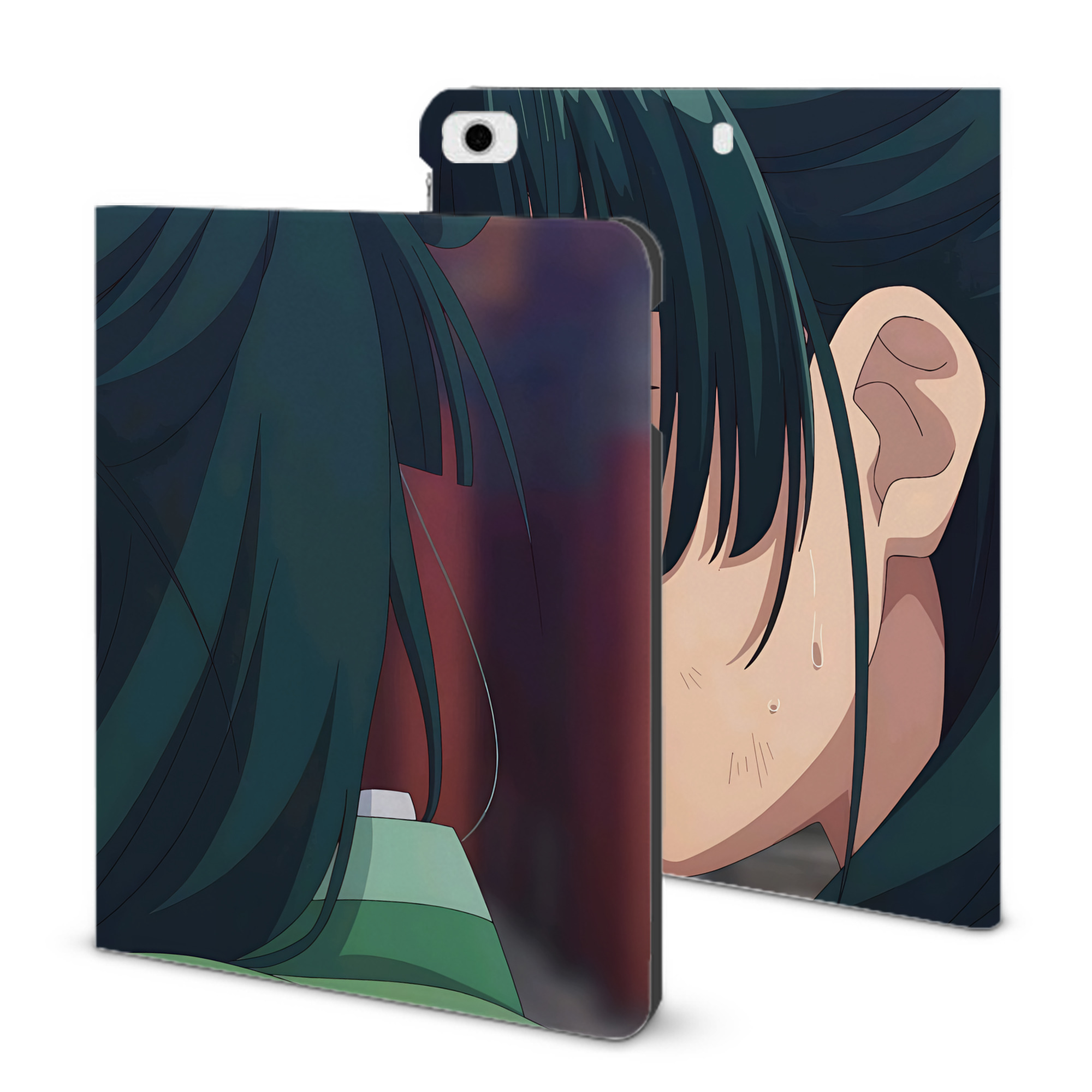 （画像用） 薬屋のひとりごと The Apothecary Diaries IPad ケース ブック型 PUレザー TPU 耐衝撃 軽量 薄型 ペン収納なし 全面保護 IPad 各モデル対応